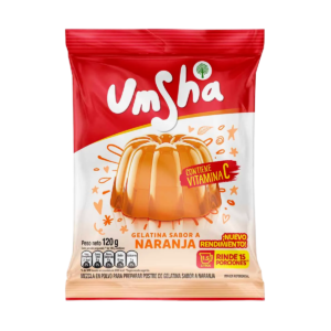 Umsha Gelatina Naranja 120gr