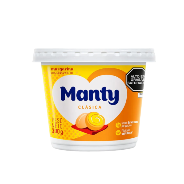 Manty Margarina Pote 300gr